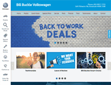 Tablet Screenshot of billbucklevw.com.au